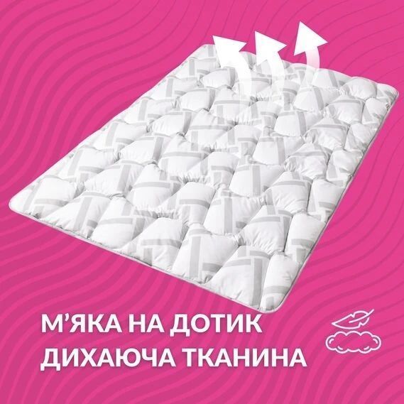 Набір для сну подушки 2шт 50х70 см та ковдра євро 200х220 см 2895544746 фото
